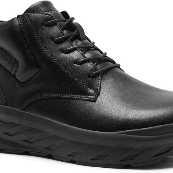 Men’s Orthopedic Diabetic Leather Mid Boots Wide Toe Box Arch Support 9.5W NWT - Picture 6 of 6